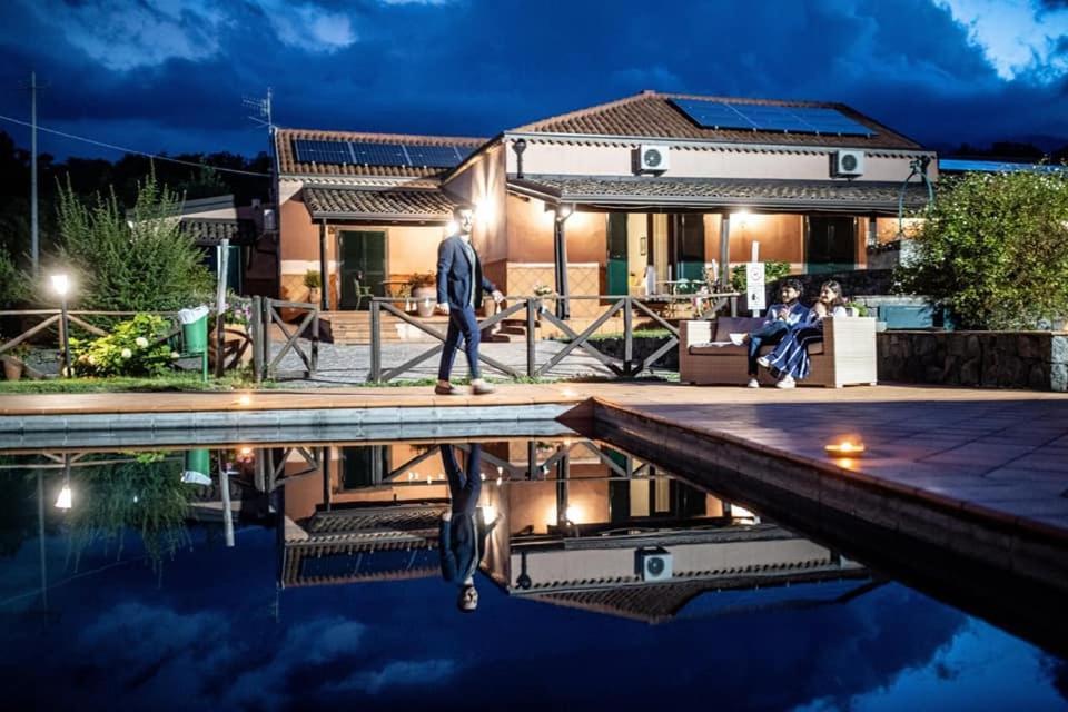 Le Case Del Merlo Turismo Rurale Milo Exteriér fotografie